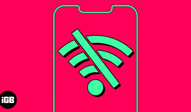 Cómo detener la conexión automática a Wi-Fi en iPhone, iPad, Mac