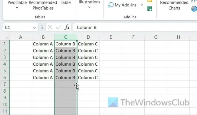 ExcelとGoogleスプレッドシートで列と行を切り替える方法