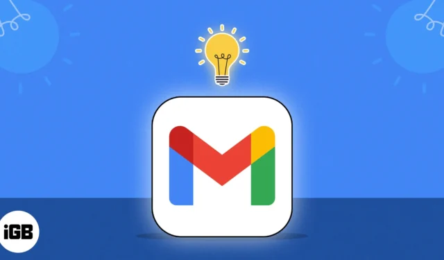 Más de 20 consejos para usar la aplicación Gmail en iPhone y iPad en 2023