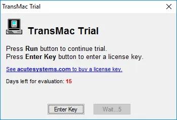 TransMac unter Windows 10
