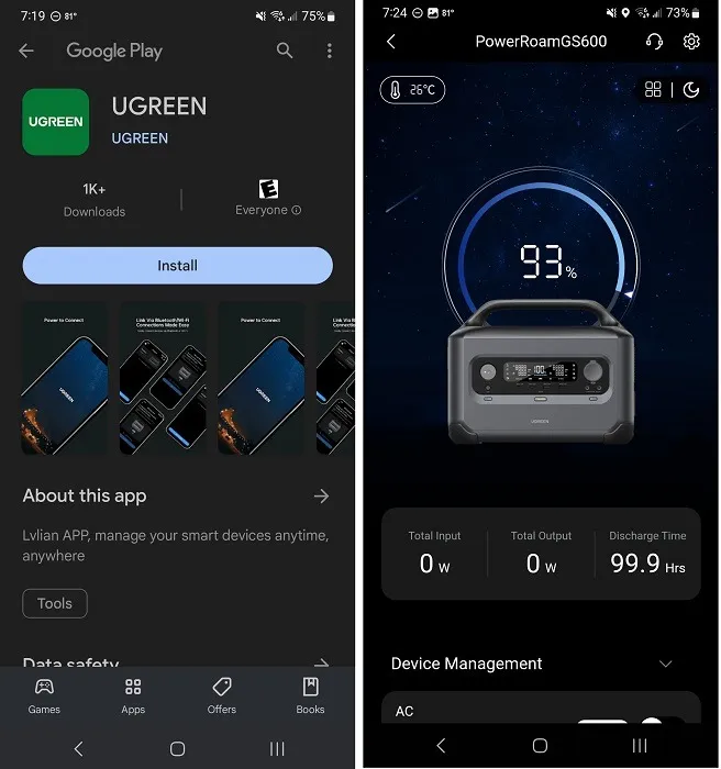 Ugreen Powerroam 600w ポータブル パワー ステーションのレビュー Ugreen アプリ