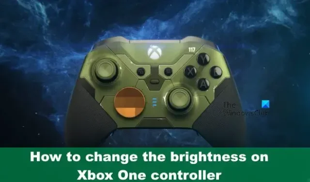 Xbox One コントローラーまたは本体の明るさを変更する方法