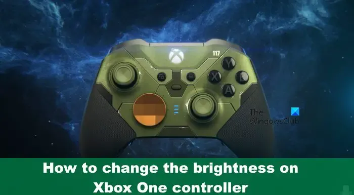 Xbox One コントローラーの明るさを変更する方法