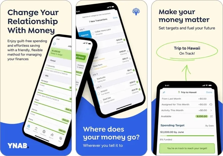 YNAB beste onkostenregistratie-app voor iPhone en iPad
