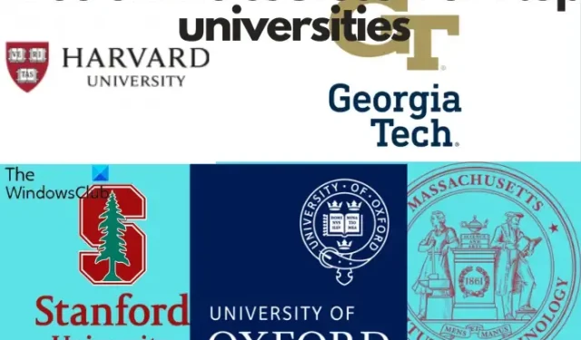 21 gratis online cursussen van topuniversiteiten zoals Harvard en Stanford