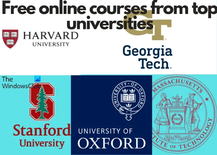 최고의 대학에서 제공하는 무료 온라인 과정