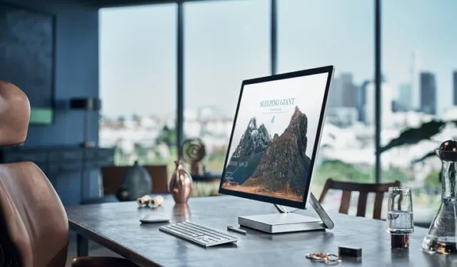 Surface Studio 2 獲得 2023 年 9 月韌體更新