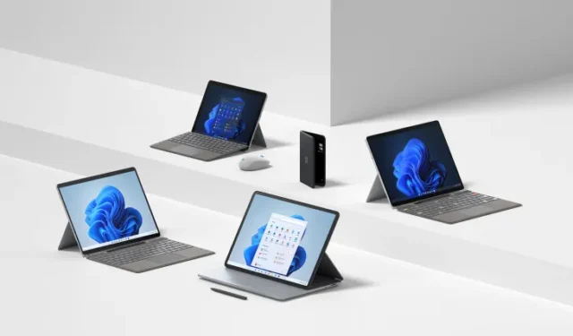 Surface Book 3, 2, Laptop Studio, Laptop 4, 3 und Surface Pro 7+ erhalten ein neues Firmware-Update