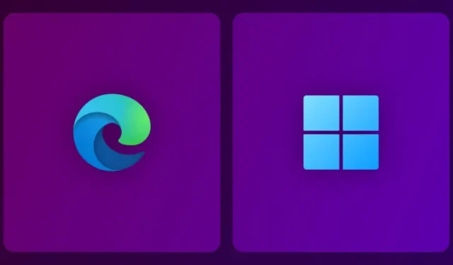 Microsoft Edge obtient une nouvelle disposition en écran partagé