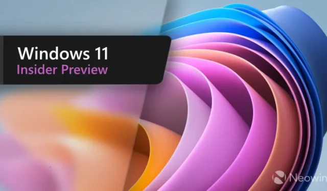 Windows 11 versie 22H2 Release Preview Build 22621.2359 (KB5030310) is beschikbaar
