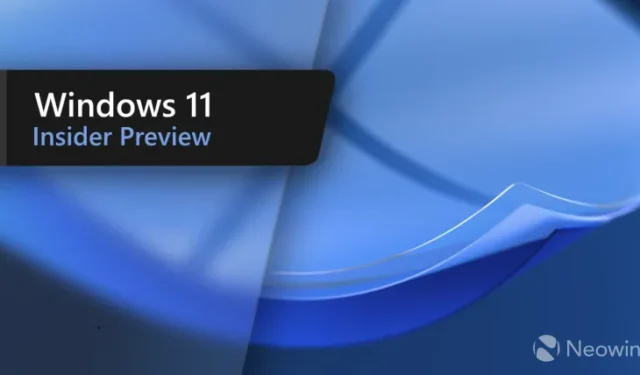 Windows 11（原始版本）發布預覽版本 22000.2479 現已推出