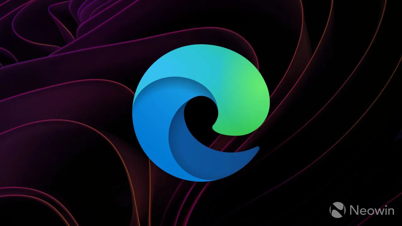 Um logotipo do Microsoft Edge