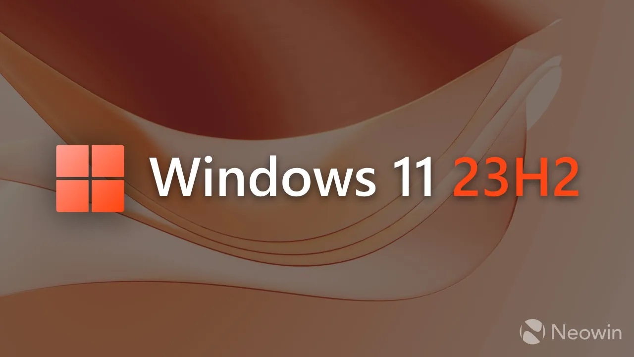 Ein Windows 11 23h2-Logo