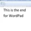 Petit retour sur WordPad, le traitement de texte gratuit que Microsoft vient de tuer