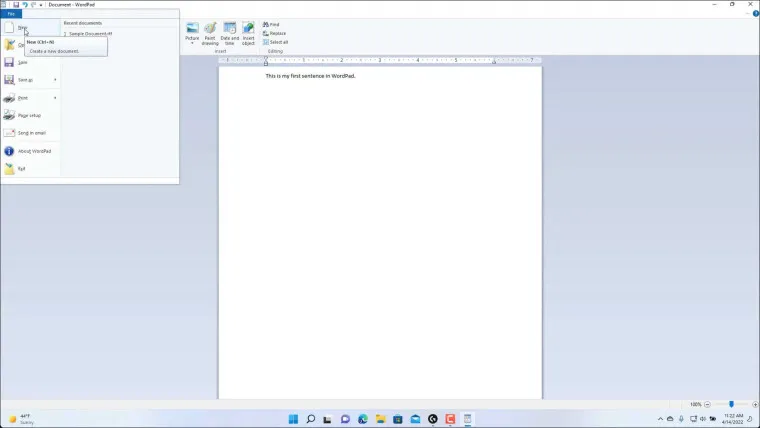 wordpaf dla systemu Windows 11