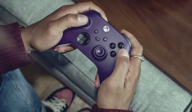 Microsoft presenta el controlador inalámbrico Xbox Astral Purple por $ 64,99
