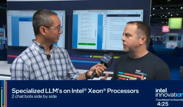 Intel demonstreert superintensieve ChatGPT in de cloud die draait op een enkele 5e generatie Xeon
