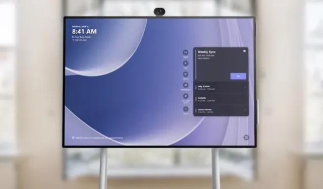 Microsoft、4K ディスプレイとポートレート/ランドスケープ モードを備えた Surface Hub 3 を発表