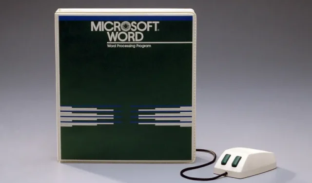 快速回顧 Microsoft Word 成立 40 週年及其矛盾的發布日期