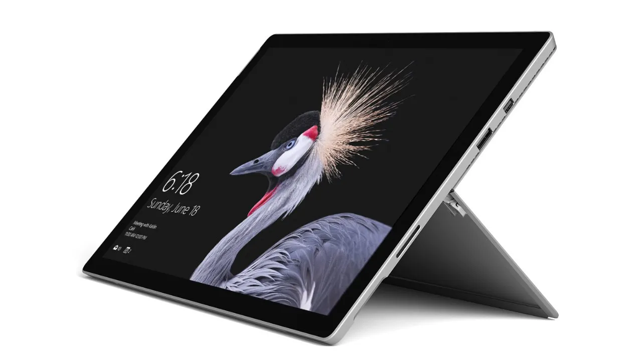 Un'immagine del Surface Pro 5