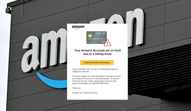 Come segnalare le truffe di phishing su Amazon