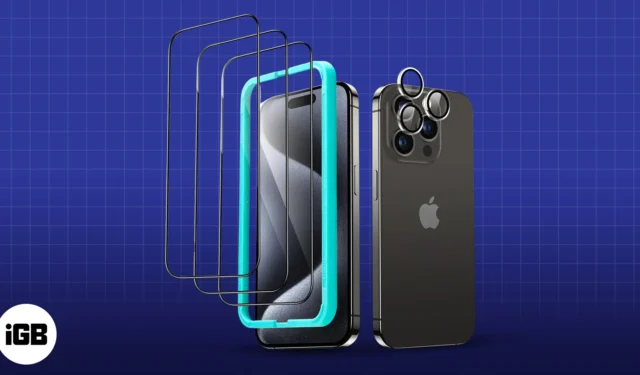 Melhores protetores de tela para iPhone 15 e 15 Pro em 2023