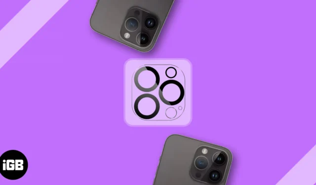 Melhores protetores de lente de câmera para iPhone 15 Pro e Pro Max em 2023