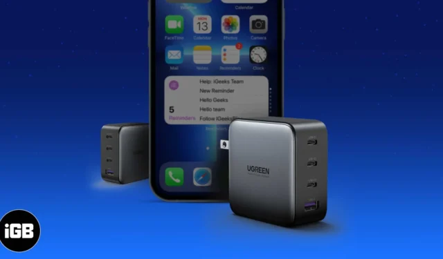 6 meilleurs chargeurs USB-C pour iPhone série 15 en 2023