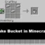 Como fazer balde no Minecraft?