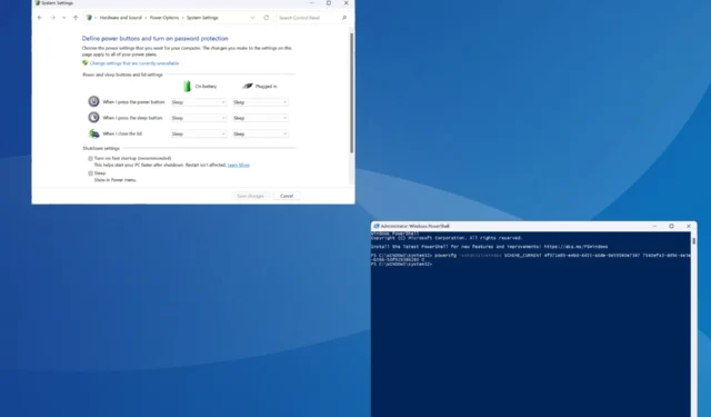 Wijzig de actie van de aan/uit-knop op Windows 11 [5 tips]