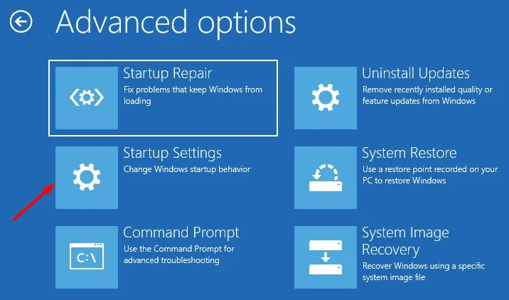 Bereinigen Sie die Registrierung in Windows 11 – Starteinstellungen