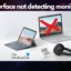 Surface detecteert geen monitor via Dock