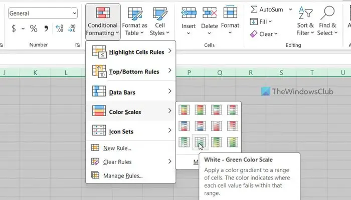 Hoe maak je een heatmap in Excel?