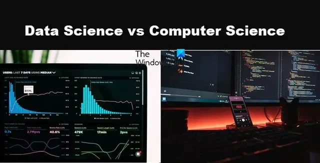 Compare Ciência de Dados versus Ciência da Computação; O que é bom para o crescimento na carreira?