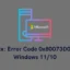 Foutcode 0x80073D0D repareren op Windows 11/10