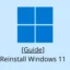[Guida] Come reinstallare Windows 11