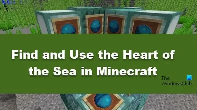 如何在 Minecraft 中查找和使用海洋之心
