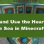Minecraft でハート オブ ザ シーを見つけて使用する方法