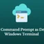 Windowsターミナルでコマンドプロンプトをデフォルトとして変更する方法