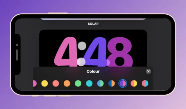 So ändern Sie die Standby-Farbe in iOS 17