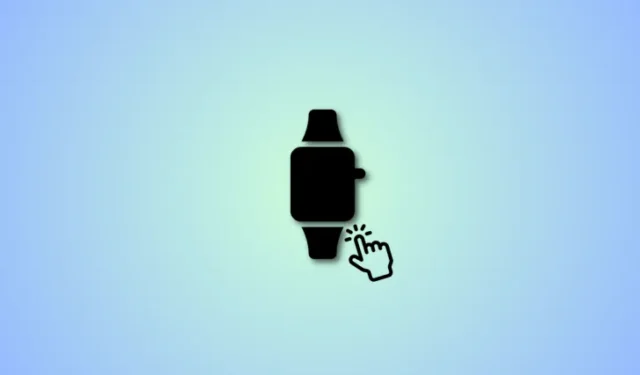 Cómo obtener ‘Doble toque’ en Apple Watch Series 8, 7, 6 y anteriores con AssistiveTouch