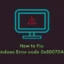 Comment réparer le code d’erreur 0x800704cf sous Windows