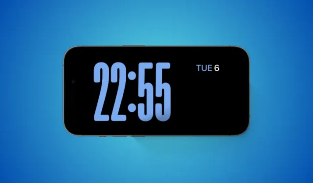 Horloge numérique en mode veille iOS 17 : guide étape par étape