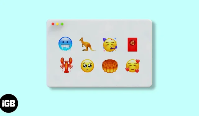 Comment accéder et utiliser les Emojis sur Mac