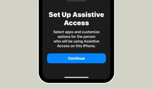 Comment activer et configurer l’accès d’assistance sur iPhone