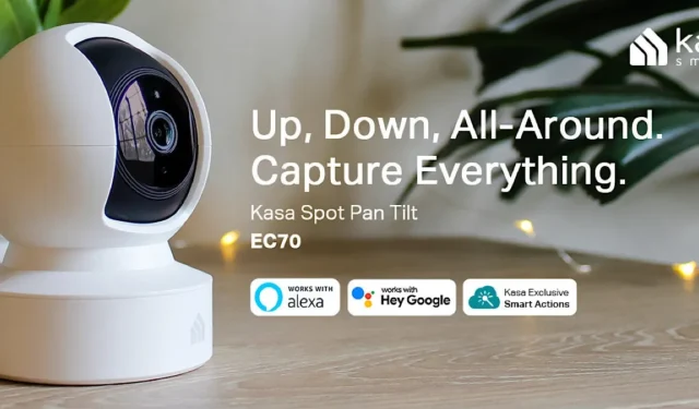 Obtenez une caméra de sécurité intérieure Kasa EC70 pour moins de 30 $