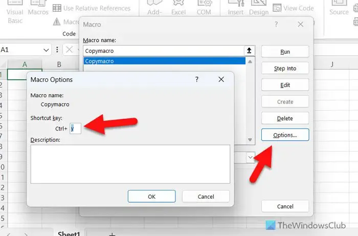 Los atajos de teclado no funcionan en Excel