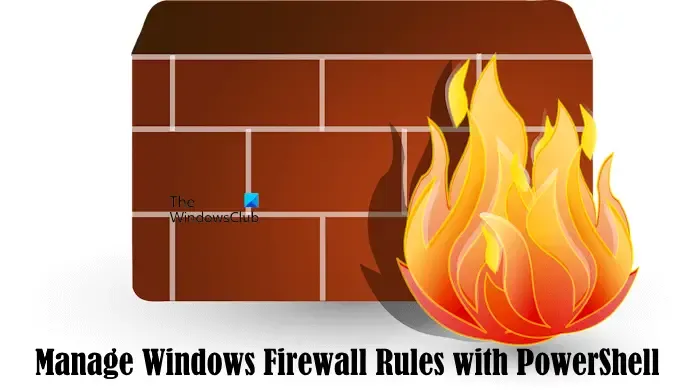 Zarządzaj regułami zapory systemu Windows za pomocą programu PowerShell
