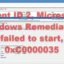 Microsoft Windows Remediation kan 0xC0000035 niet starten