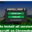 Hoe Minecraft op Chromebook te installeren
